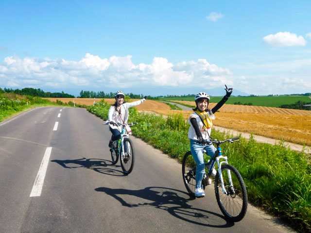 美瑛自転車ツアー